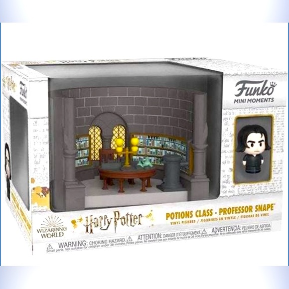 FUNKO Mini Moments Harry Potter Potions Class Professor Snape Vinyl Figure NIB - Picture 1 of 6